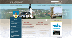 Desktop Screenshot of mestostankov.cz